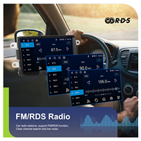 Autoradio Android Podofo 2 Din 8'' IPS 4+64G CarPlay/Android Auto sans fil GPS WIFI FM RDS AI DSP pour Renault Personnalisation OEM