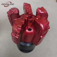 Корончатое долото PDC Hard Rock Forged с режущими элементами из карбида вольфрама для бурового оборудования для нефтегазовых и водозаборных скважин