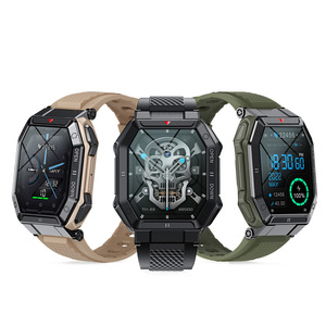 Reloj Inteligente K55 para Hombre con Pantalla IPS, Respuesta a Llamadas, 350mAh de Larga Duración, IP67, Deportes al Aire Libre, Monitor de Presión Arterial, Brújula, Calendario - Product Image 1