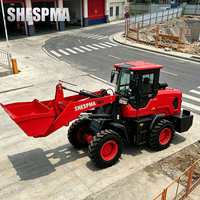 Operator Comfort 37 kW Dieselmotor 5,5 Tonnen Radlader Ausgestattet mit Geschlossener Klimatisierter Kabine