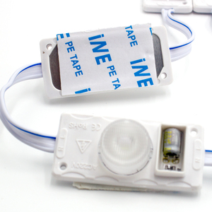 Modul lampu piksel <span class=keywords><strong>LED</strong></span> tunggal injeksi lampu tepi 220V kecerahan tinggi dengan modul <span class=keywords><strong>LED</strong></span> lensa IP68