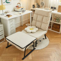 Fauteuil inclinable moderne et pliable pour la sieste au bureau, lit et canapé combinés pour une personne, mobilier de maison pour la relaxation