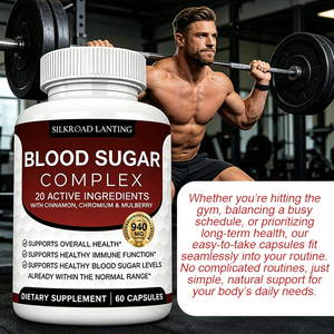 Cápsulas OEM para la Limpieza del Hígado con Canela, Melón Amargo, Cromo, Morera, Ácido Alfa Lipoico, Hierbas para una <span class=keywords><strong>Glucosa</strong></span> Sanguínea Saludable, Píldoras para Adultos - Product Image 4