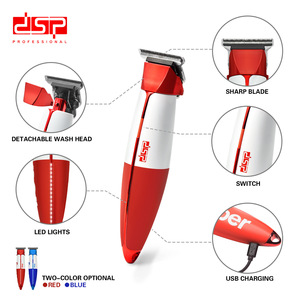 Cortadora de pelo profesional Dsp Super Precision, recortadora eléctrica recargable de 1-5 mm para uso doméstico - Product Image 4