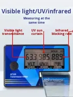 Testeur de film infrarouge portable Guanghuan 950/1400nm haute précision, alimenté par batterie, pour mesurer la teinte des vitres de voiture