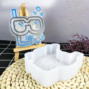 Moule de moulage en résine de silicone fait main Kingnoo, forme irrégulière, 1 pièce, style DIY, ornements décoratifs, outils pour gâteaux, en stock dans le Hebei - Product Image 2