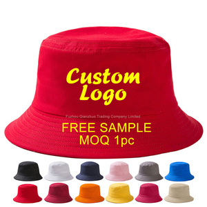 Oem <span class=keywords><strong>Custom</strong></span> Omkeerbare Emmer Hoed Met 3d Borduurwerk Cartoon Visser Cap Voor Vrouwen & Kinderen Sublimatie <span class=keywords><strong>Print</strong></span> Lage Moq Groothandel - Product Image 1