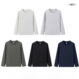 Kaus lengan panjang termal kasual kaus campuran katun poliester ritsleting saku memancing kompresi untuk pria wanita - Product Image 4