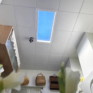 Lámpara de <span class=keywords><strong>Techo</strong></span> LED Skylight, Hierro+Aluminio, Simulación de Luz Solar Inteligente Moderna, Control Tuya, Ahorro de Energía, Residencial y Comercial - Product Image 5