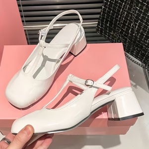 Sandalias de Plataforma Mary Jane de Verano para Mujer, de Alta Calidad, con Hebilla Ajustable, Cómodas, Transpirables y de Tacón Alto - Product Image 3