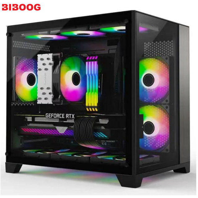 High Quality Gaming PC Desktop Computer Gaming Itx Case ATX Computer Case & Towers CPU Cabinet - B718