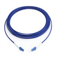 Câble de brassage fibre optique blindé monomode monocœur LC/SC/FC/ST PVC 1M, prix usine