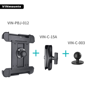 แท่นยึดแท็บเล็ตแบบติดตั้งบนรถยนต์สำหรับงานหนัก AMPS รุ่น FZ-G2 & FZ-A3, Getac UX10 + อื่นๆ, ใช้ได้กับรถบรรทุก, โต๊ะทำงาน, รถยนต์, คลังสินค้า - Product Image 3