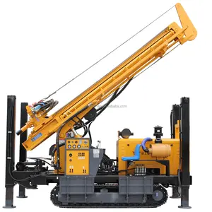 180m 200m 400m Depth Kaishan KW20 KW180 KW400 KW600 Deep Water Well Drilling Rigs Possess Powerful Hydraulic System