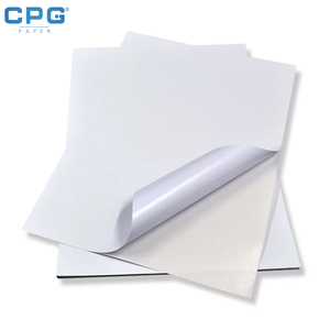 A4 Sheet Self Adhesive Paper 80gsm Waterproof Glossy Sticker Paper for Beverage and Food <b>Packaging</b> <b>Labels</b> - Product Image 1