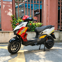 Moto électrique sportive personnalisable 60V 1000W à prix de gros – Scooter électrique pour adultes OEM ODM