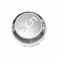 Fournisseur chinois de boutons poussoirs d'ascenseur, pièces détachées en acier inoxydable DC12V/24V pour villa, hôtel, appartement