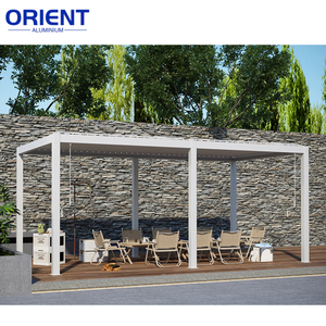 Chine Gazebos de jardin de luxe en aluminium 3x3 3x4 6x3 Pergolas et <span class=keywords><strong>Gazebo</strong></span> <span class=keywords><strong>Gazebo</strong></span> extérieur personnalisé persienne toit en métal <span class=keywords><strong>Gazebo</strong></span> en aluminium - Product Image 3