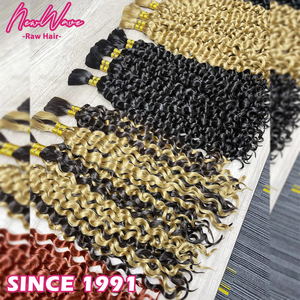 Extension per capelli ricci all'<span class=keywords><strong>italiana</strong></span> boho, senza trama, in capelli umani vergini grezzi, in bundle - Product Image 3