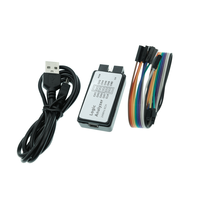 Analizador Lógico USB de 24MHz y 8 Canales, Herramienta de Depuración con Frecuencia de Muestreo de 24M para Depuración de Formas de Onda de Microcontroladores ARM FPGA