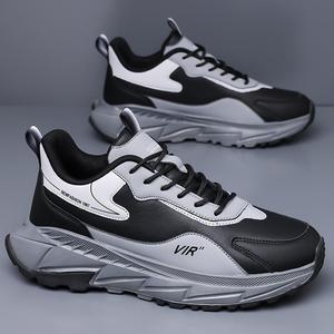 VIR <b>Men</b> Running <b>Shoes</b> Mesh Upper Rubber Outsole EVA Midsole Summer <b>Lightweight</b> Breathable Sport <b>Shoes</b> - Product Image 3