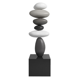 Adornos de suelo grandes de resina ecológica de gama alta, escultura artística, sofá para sala de estar, mueble de TV, accesorios para el hogar creativos - Product Image 5