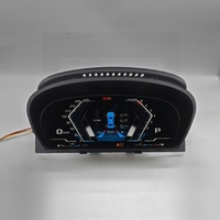 Tableau de bord numérique professionnel 10,25 pouces, compteur de vitesse numérique, écran LCD, cockpit virtuel, BMW Série 7 2010-2017, noir intelligent