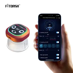 फिट्डैश स्मार्ट क्यूपिंग मशीन कपिंग थेरेपी मोबाइल फोन नियंत्रण के साथ