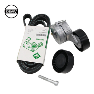 Kit de tensor de correa de generador 5291013400 6PK2475 Kit de correa de distribución para Vw Touareg <span class=keywords><strong>7L</strong></span> 2004-2010 7P 2011-2018 <span class=keywords><strong>Audi</strong></span> <span class=keywords><strong>Q7</strong></span> 4LB 3,0 T - Product Image 1