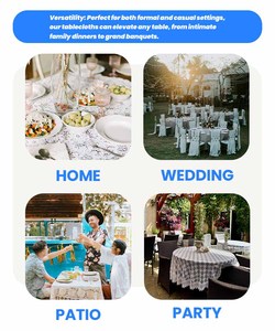 Boen <span class=keywords><strong>Damask</strong></span> PVC Khăn trải bàn tùy chỉnh hoa mẫu phòng ngủ ăn sống mang nhãn hiệu bảo vệ hộ gia đình khách sạn sử dụng - Product Image 5