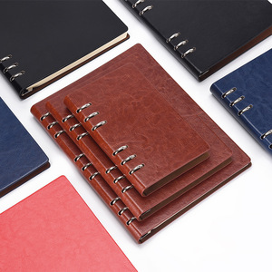 Cuadernos Personalizados de Hojas Sueltas Encuadernados en Cuero A5, Planificadores de Negocios B5 y Planificadores de Reuniones de Oficina A6 con Logotipo Impreso - Product Image 5