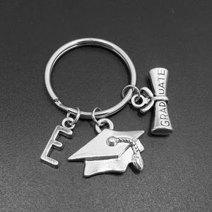 Porte-clés en métal pour cadeau de remise de diplôme de la promotion 2024 2025 2025 2026, diplôme de licence, certificat, breloque - Product Image 5