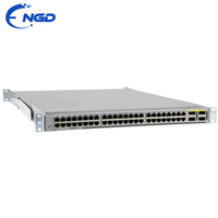 Commutateur Ethernet N3K-C3064TQ-10GT 48 ports 64 ports 10GBase-T avec 4x QSFP+ Uplink pour centre de données et réseaux de médias sociaux