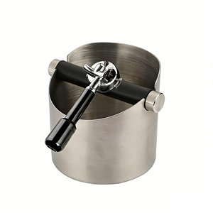 กล่องเคาะกาแฟเอสเปรสโซ่ทำจากสแตนเลสอุปกรณ์สำหรับบาริสต้า - Product Image 1