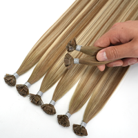 Extensions de cheveux naturels vierges Lanxun à pointes pré-collées en kératine, doux et naturels, avec cuticules alignées – Meilleures ventes