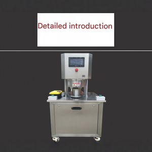 Scelleuse sous vide électrique automatique pour boîtes de conserve, bocaux en PET, bouteilles en aluminium, avec purge d'azote automatique, en acier inoxydable durable - Product Image 2