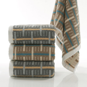 Toallas de Algodón Puro Teñido con Hilo Kim Ryan, 32s, Gruesas y Absorbentes, para Uso Doméstico, Regalo, Logotipo Personalizable - Product Image 2