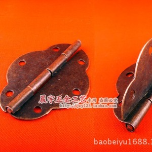 บานพับโบราณรูปวงรี Chengyu D072 ขนาด 45x33 มม. แบบติดผิว สำหรับกล่องไม้ - Product Image 3
