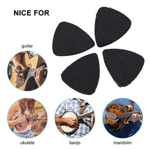 OEM Plectres de guitare ukulélé en feutre léger durable de 36 mm d'épaisseur, forme standard 30*25 mm, accessoires - Product Image 5