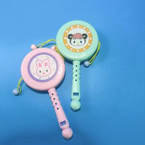 Juguete para bebé, tambor de sonajero de dibujos animados, de 0 a 3 años, para guardería, educación temprana, sonajero de mano, tambor, juguete para niños, tienda de juguetes - Product Image 1