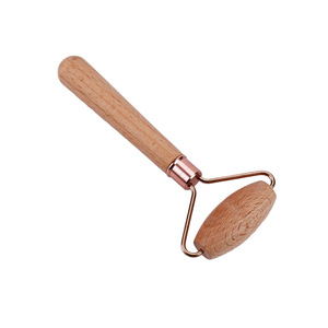 Rodillo de masaje Facial de madera Natural, herramienta Gua <span class=keywords><strong>Sha</strong></span>, doble o individual, OEM - Product Image 5