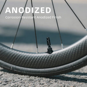 Válvula sin cámara para bicicleta CYCLAMI 45/65/85mm válvula Presta para bicicleta CNC Válvula de bicicleta de aleación de aluminio FV <span class=keywords><strong>Tubeless</strong></span> Road <span class=keywords><strong>MTB</strong></span> - Product Image 2