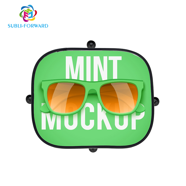 Hot Sale OEM Custom Printing Logo Design Sublimation Gift Business Car Sun Shades