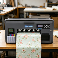 Imprimante DTF ATUE Xp600 A3 automatique numérique 600 mm, nouvelle, garantie 1 an, tête Epson pigmentée, petite machine de bureau pour petit bureau