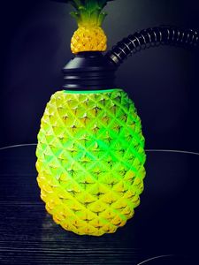 Nouvel ensemble de chicha arabe en forme d'ananas avec lumière LED, thème fruit, pour salon, voyage, vie nocturne, toit, camping, jardin - Product Image 3