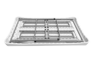 Mesa plegable de plástico de 6 pies Mesas y sillas plegables de plástico - Product Image 4
