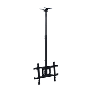 Supporto <span class=keywords><strong>TV</strong></span> da Soffitto Girevole Yzdlkj, Asta Retrattile Estensibile 1300-1560mm, <span class=keywords><strong>in</strong></span> ABS e Acciaio Laminato <span class=keywords><strong>a</strong></span> Freddo, Max 65 Pollici - Product Image 3