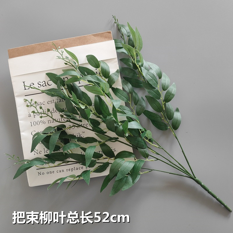 Faisceaux de feuilles de saule