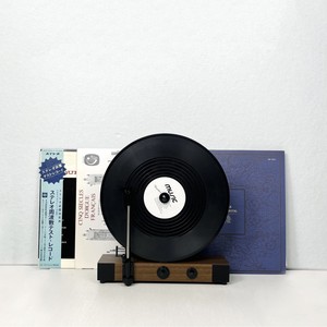 Reproductor de discos de vinilo de simulación en oferta, decoración para el hogar, oficina, sala de estar, base de madera, estilo retro, juego de regalo, accesorio, herramienta - Product Image 4