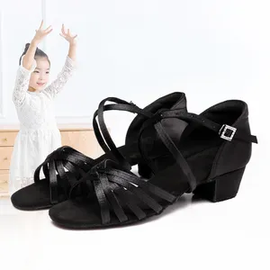 Frauen Latin Tanz schuhe neue Marke Mädchen Kinder Latin Dance Low Schuhe